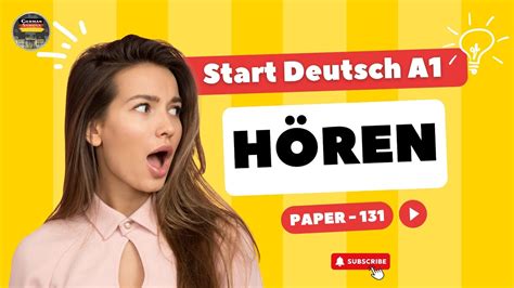 A Goethe Exam H Ren Modelltest Mit Den L Sungen Paper