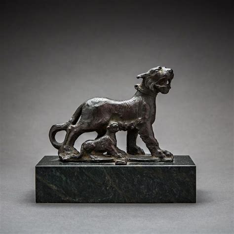 Roman Bronze Sculpture Of A Panther Bronze Sculpture Classical Art