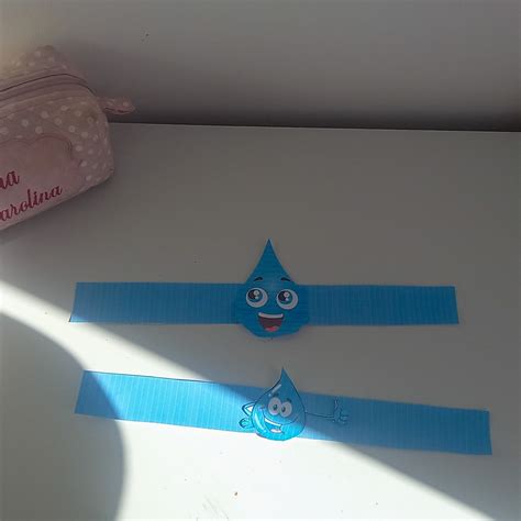 Bracelete Dia Da Água Para Imprimir - Bracelete Dia Da água Para Imprimir - RETOEDU