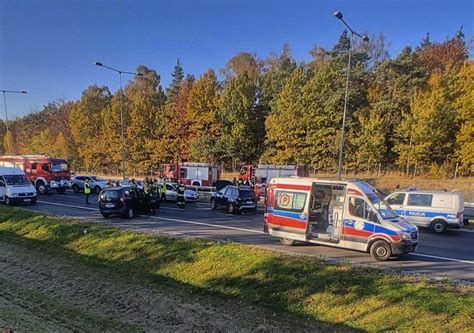 Dwa Wypadki W Jednym Miejscu Na A4 Autostrada Jest Zablokowana