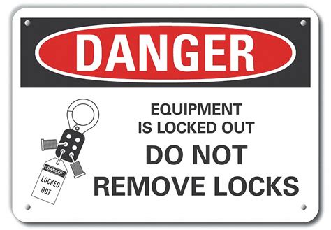 Lockout Tagout Signage