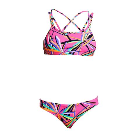 Funkita Schwimmbikini Criss Cross Blade Stunner Mädchen Bikini für