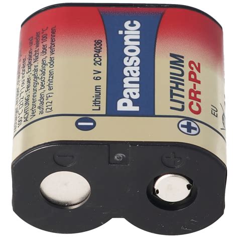 Panasonic Cr P Photo Batterie Cr P P Crp P Cr P Pep Volt