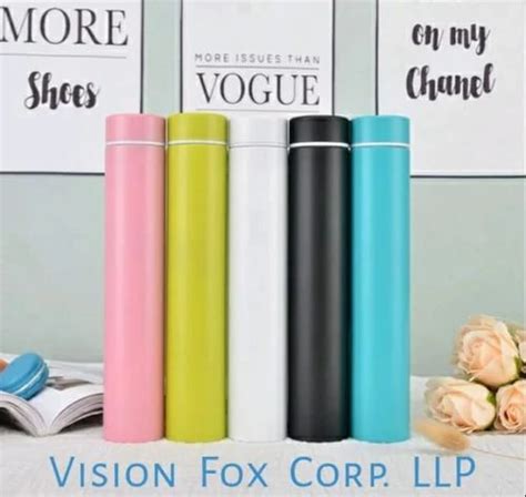 Mix Aeir Slim Stainless Steel Hot And Cold Insulated Vacuum Flask For Home Office Capacity