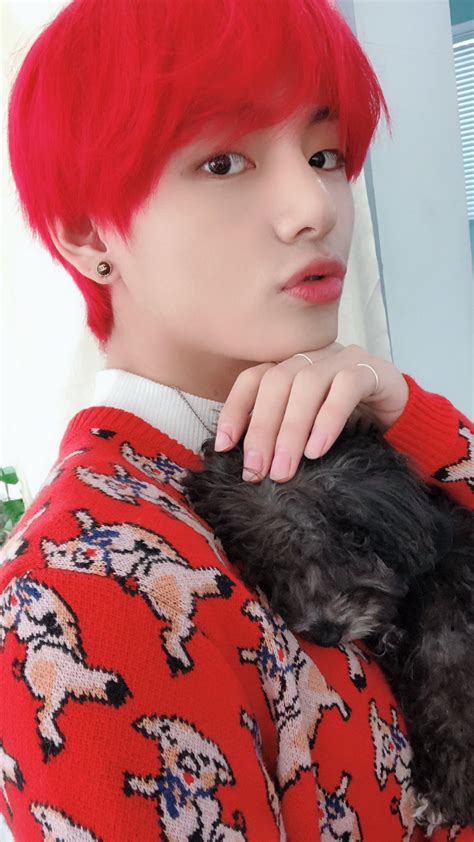 Bts V Blue Hair Wallpapers Download Mobcup
