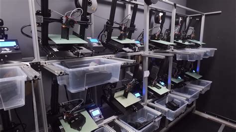 Fully Automated 3d Print Farm Youtube