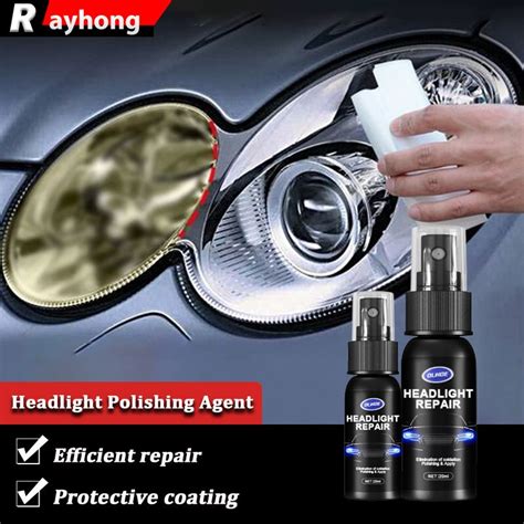 Car Headlight Polishing Agent Scratch Remover Repair Fluid Headlight