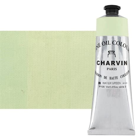 Charvin Fine Oil Paint Water Green 150ml Jerry S Artarama