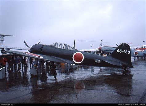 Aircraft Photo Of 43 188 Mitsubishi A6m5 52 Reisen Zero Japan