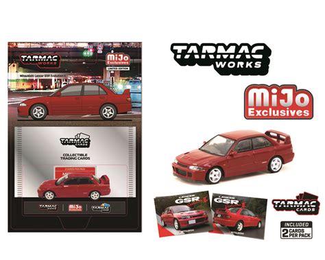 Preorder Tarmac Works Mitsubishi Lancer Gsr Evolution Ii With