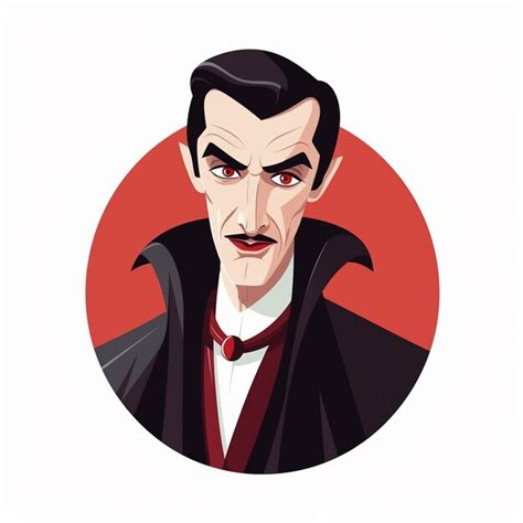 Vector Vampiro Halloween Ilustraci N De Dibujos Animados De Terror