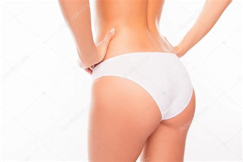 Close Up Photo Of Woman S Buttocks In White Lingerie Stock Photo Deagreez1 103868468
