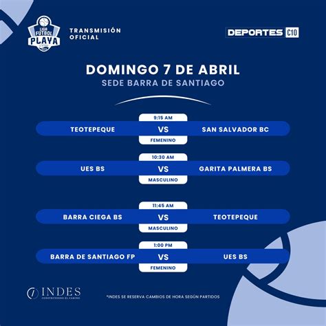 Canal - Te compartimos la programación de este domingo 7 de abril en la