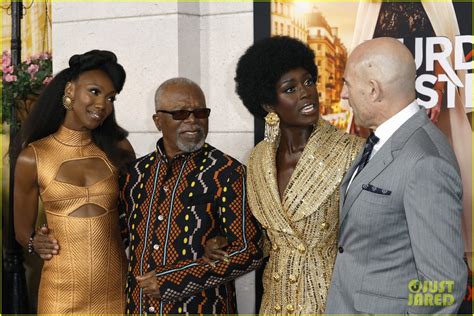 Jennifer Aniston And Jodie Turner Smith Glam Up In Silver And Gold For