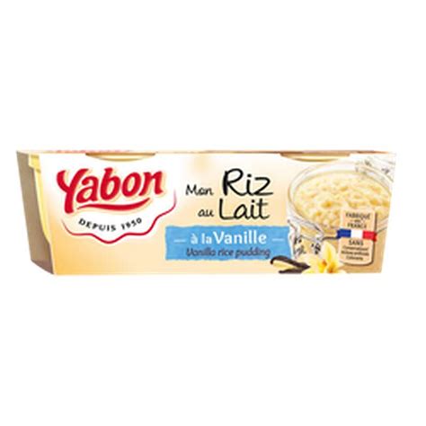 Mon Riz Au Lait Yabon X G La Belle Vie Courses En Ligne