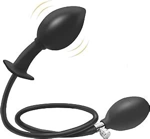 Amazon Inflatable Silicone Anal Plug Hip Expansion Trainer Waterproof Sm Anus Sex Toy Rear