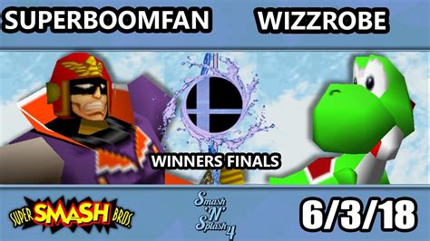 SnS 4 PG SuPeRbOoMfAn Falcon Vs Frys Wizzrobe Yoshi SSB64