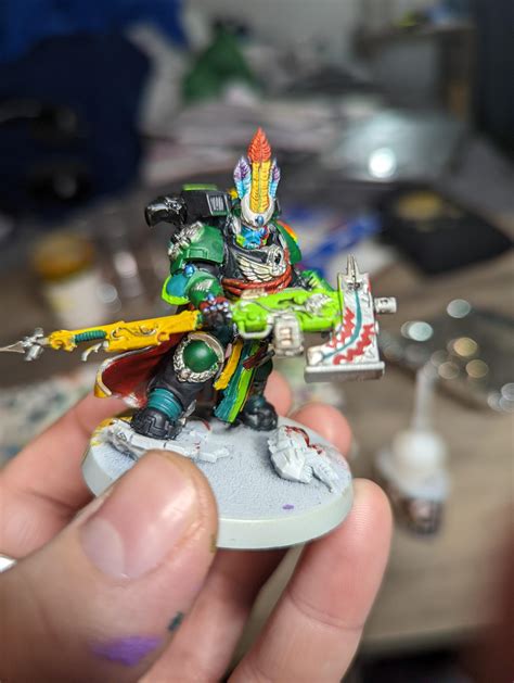 My Salamanders Chapter Master In Terminator Armour Rwarhammer40k