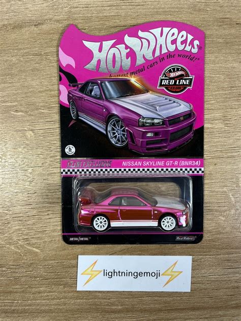 Hot Wheels Rlc Pink Party Skyline Gt R Bnr In Hand Baykins