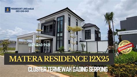 Matera Residence Gading Serpong Cluster Premium Termewah