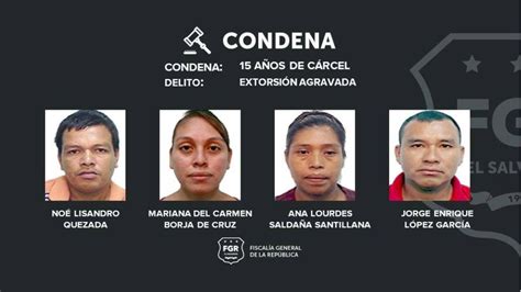 Condenan A A Os De Prisi N A Pandilleros Que Cobraban Mensuales