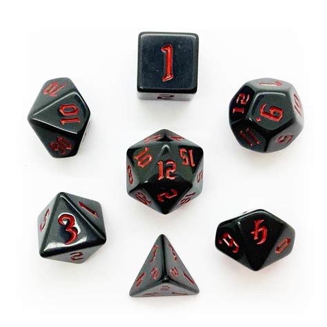 Купить Кубики ДнД (7 шт) / Дайсы для DnD / Dungeons & Dragons / RPG ...