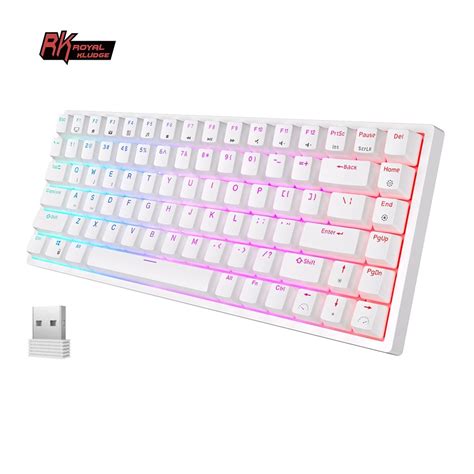 Rk Royal Kludge Rk Rgb Triple Mode Mechanical Keyboard Bt G Usb C Hot Swappable
