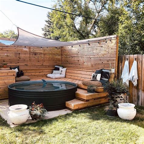 Amazing Backyard Hot Tub Privacy Ideas In