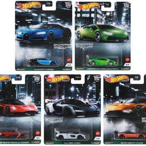 Promo Hot Wheels Set Exotic Envy Bugatti Chiron Huracan Mclaren Diskon Di Seller Qairina