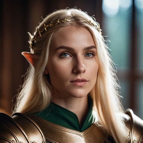 Blonde Elf Prompts Stable Diffusion Online