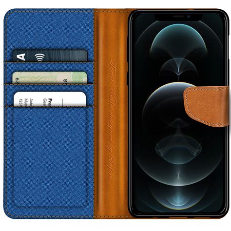 Handy Hülle für iPhone 12 Pro Max Tasche Wallet Flip Case Schutz Hülle ...