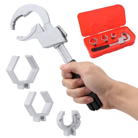 Universal Adjustable Double Ended Wrench Multifunctional Bathroom