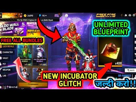 New Incubator Glitch New Glitch In Free Fire Incubator Bundle Free