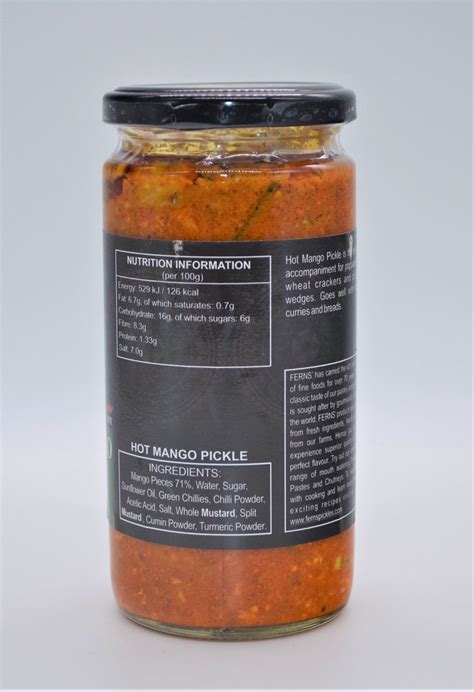 FERNS HOT MANGO PICKLE Taj Stores