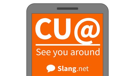 CU@ - What does CU@ mean in messages?