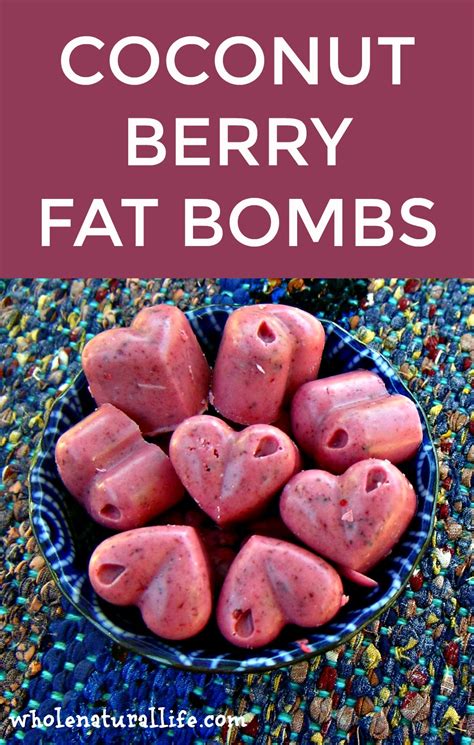 Coconut Berry Fat Bombs: A Delicious Way to Eat More Coconut Oil ...