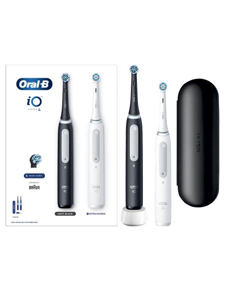 IOG4d 2J6 2K Oral B IO4 Elektriline Hambahari Duo Pack Matt Black Quite