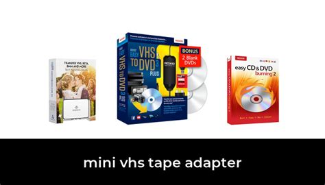 48 Best Mini Vhs Tape Adapter 2022 After 199 Hours Of Research And Testing