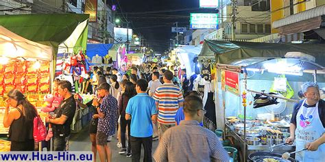 Hua Hin Night Market, shopping in the center of the city