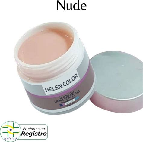 Gel Para Unhas De Gel Helen Color Nude Beleza Na Web