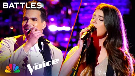 Watch The Voice Highlight Carlos Rising Vs Grace West On Randy Travis