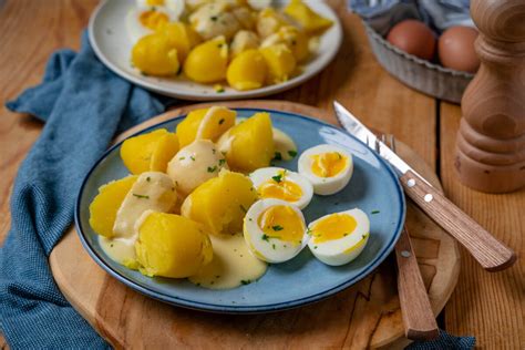 Schnelle Senfeier Mit Pellkartoffeln Ein Klassiker Mega Lecker Und