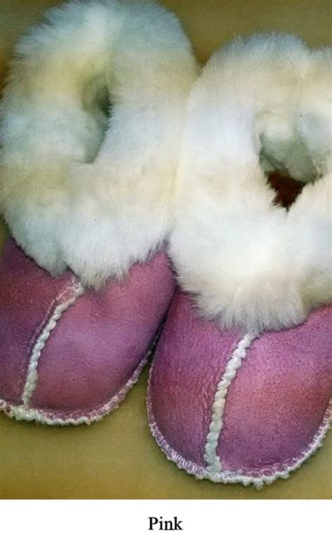 Baby Sheepskin Shearling Snuggies Slippers Sickafus Sheepskins Coats