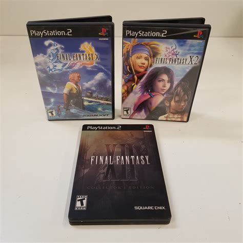Buy the Final Fantasy PlayStation 2 Bundle (CIB) | GoodwillFinds