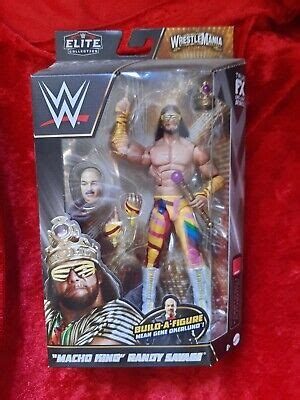 Macho Man King Randy Savage Wwe Mattel Wrestlemania Elite Figure