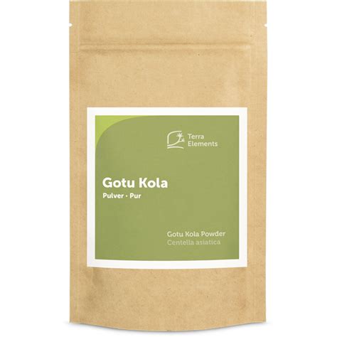 Organic Gotu Kola Powder G Terra Elements