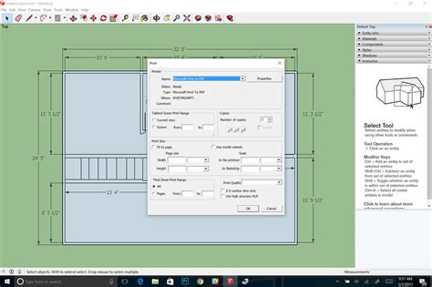 Print To Scale Blank Sketchup Sketchup Community