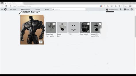 How To Make Gigachad In Roblox Youtube