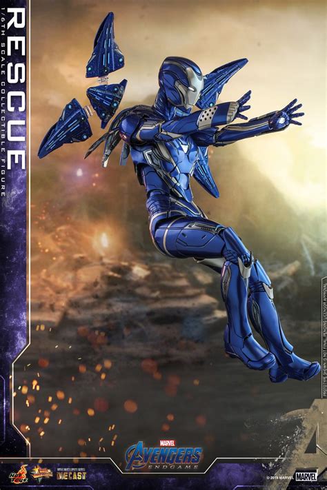 Hot Toys Marvel Avengers Endgame Rescue Suit Figures