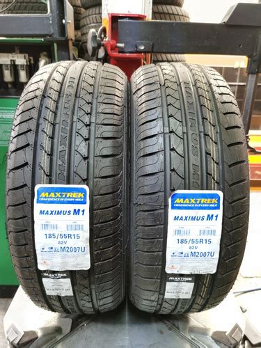 Paquete De 2 Llantas 185 55 R15 Maxtrek Maximus M1 82v Envío gratis